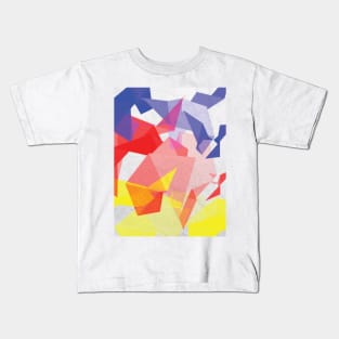 RBY Geometric Pattern Kids T-Shirt